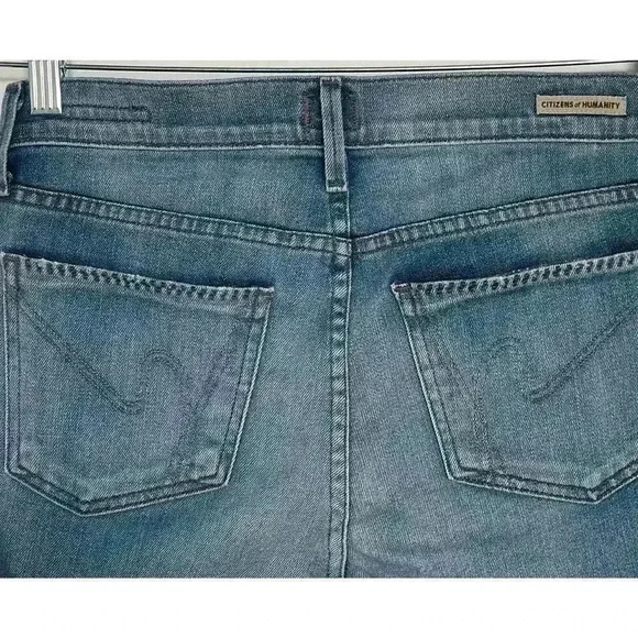 Citizens of Humanity Thompson Medium Rise Cropped Skinny Jeans Size 26 - Picture 6 of 10